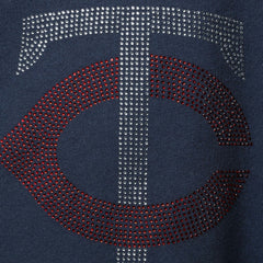 Minnesota Twins DKNY Sport Women's Carrie Pullover Sweatshirt Navy