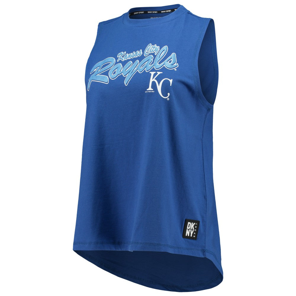 Kansas City Royals DKNY Sport Women's Marcie Tank Top Royal