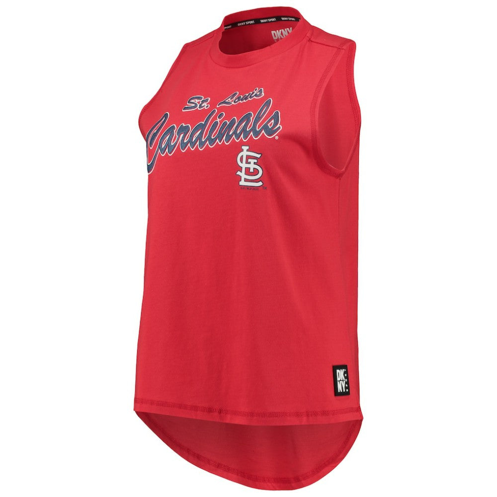 St. Louis Cardinals DKNY Sport Women's Marcie Tank Top Red