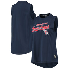 Cleveland Guardians DKNY Sport Women's Marcie Tank Top Navy
