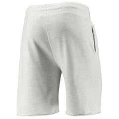 Cincinnati Reds Concepts Sport Mainstream Logo Terry Tri-Blend Shorts Oatmeal