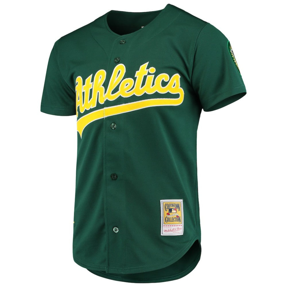 Mark McGwire Athletics 1997 Cooperstown Collection Authentic Jersey - Green