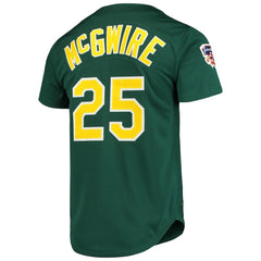 Mark McGwire Athletics 1997 Cooperstown Collection Authentic Jersey - Green