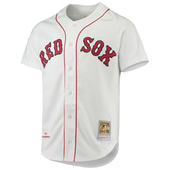 Nomar Garciaparra Boston Red Sox 1997 Cooperstown Collection Authentic Jersey White | Mitchell & Ness
