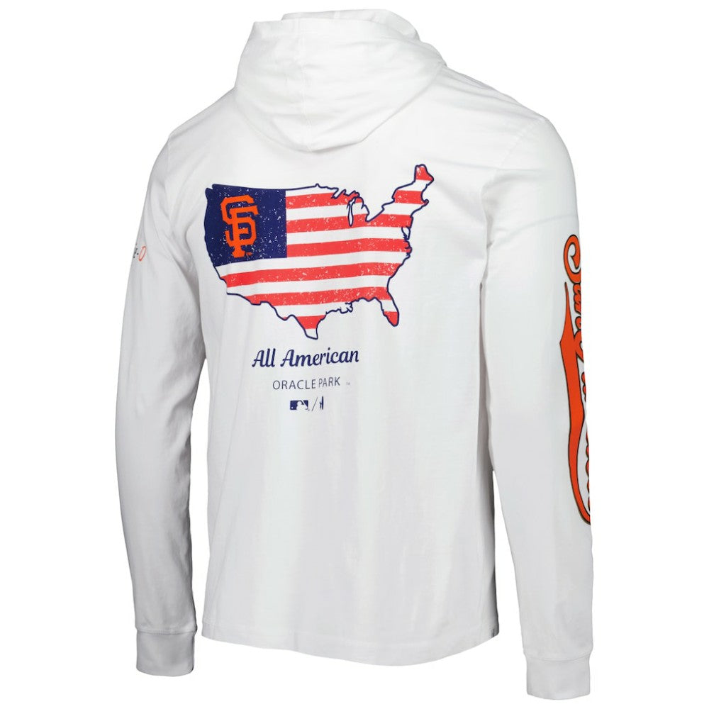 San Francisco Giants johnnie-O Edison Hoodie T-Shirt White