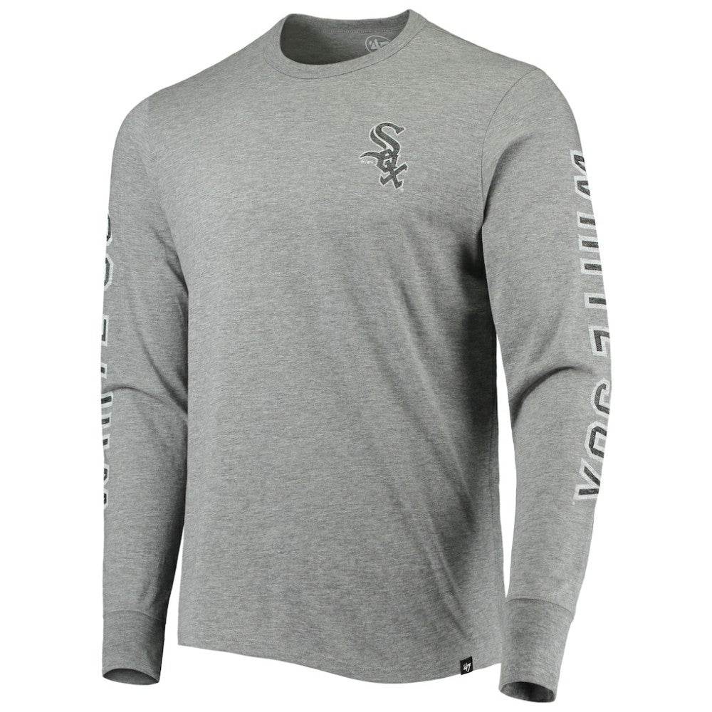 Chicago White Sox Team Long Sleeve T-Shirt Heathered Gray | 47 brand
