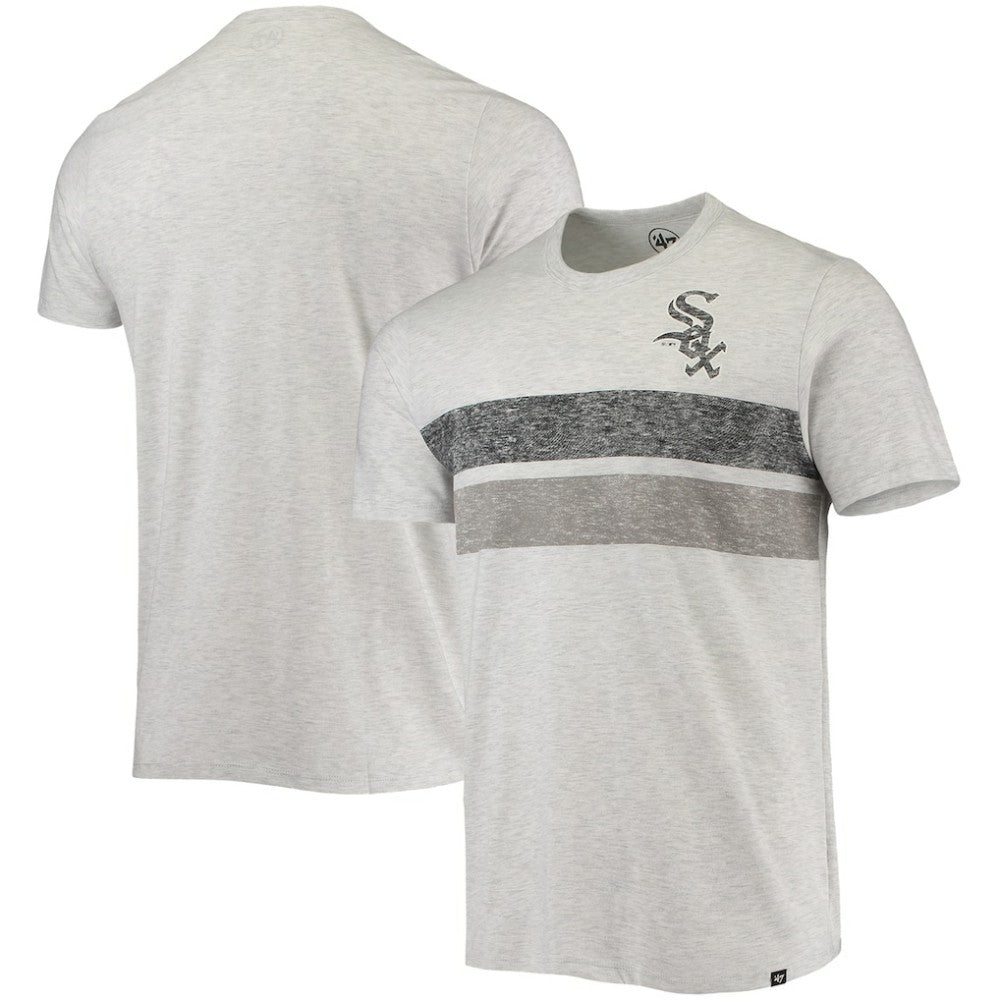 Chicago White Sox Team Logo T-Shirt Heathered Gray | 47 brand