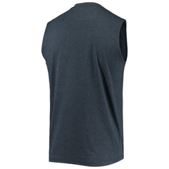 Milwaukee Brewers Muscle Tank Top Heathered Navy | New Era