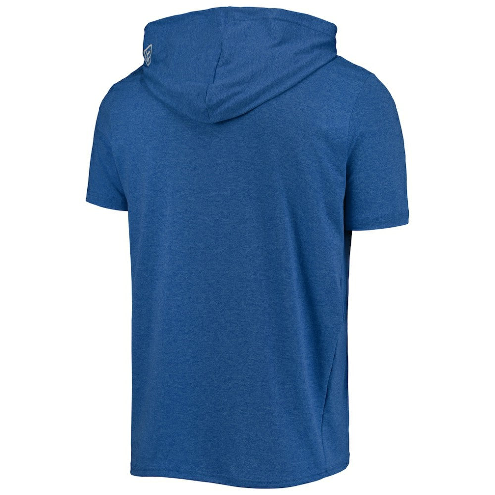 Chicago Cubs Hoodie T-Shirt Heathered Royal | New Era
