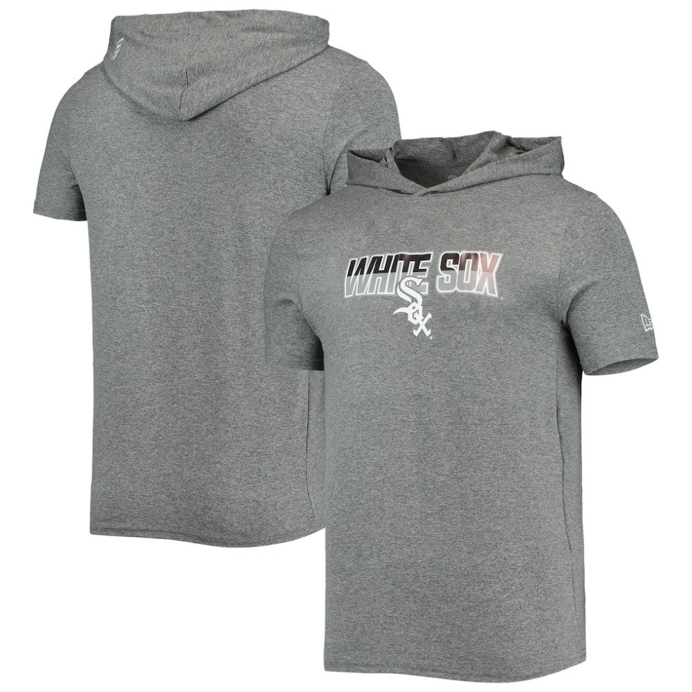 Chicago White Sox Hoodie T-Shirt Heathered Gray | New Era