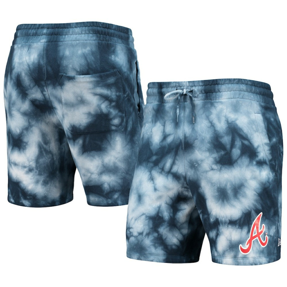 Atlanta Braves Team Dye Shorts Navy | New Era