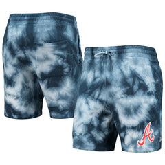 Atlanta Braves Team Dye Shorts Navy | New Era
