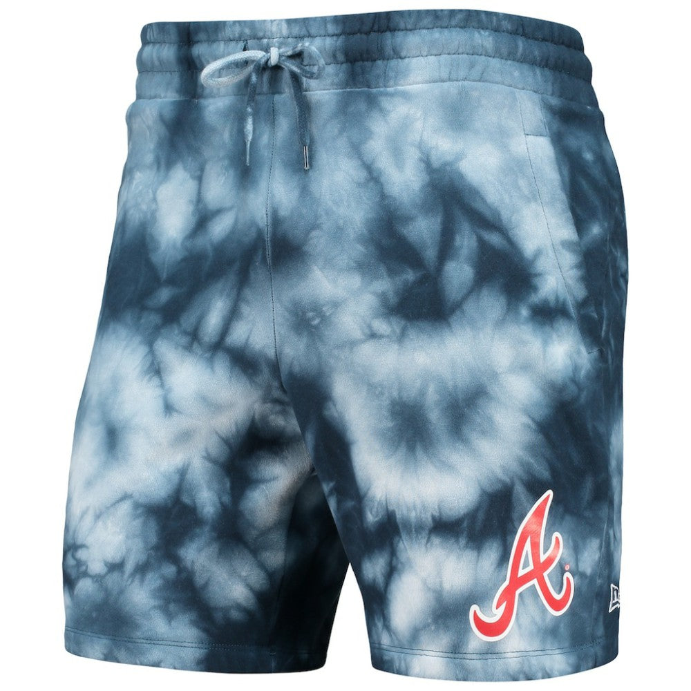 Atlanta Braves Team Dye Shorts Navy | New Era