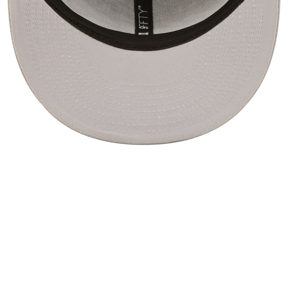 New York Yankees Team Script 9FIFTY Adjustable Snapback Hat Navy/Gray | New Era