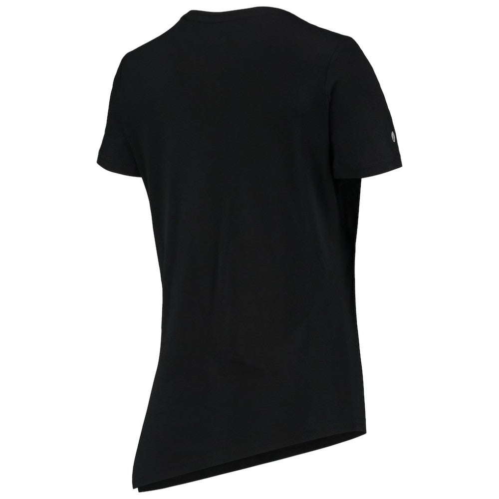 St. Louis Cardinals Levelwear Women's Birch Delta Asymmetrical T-Shirt Black