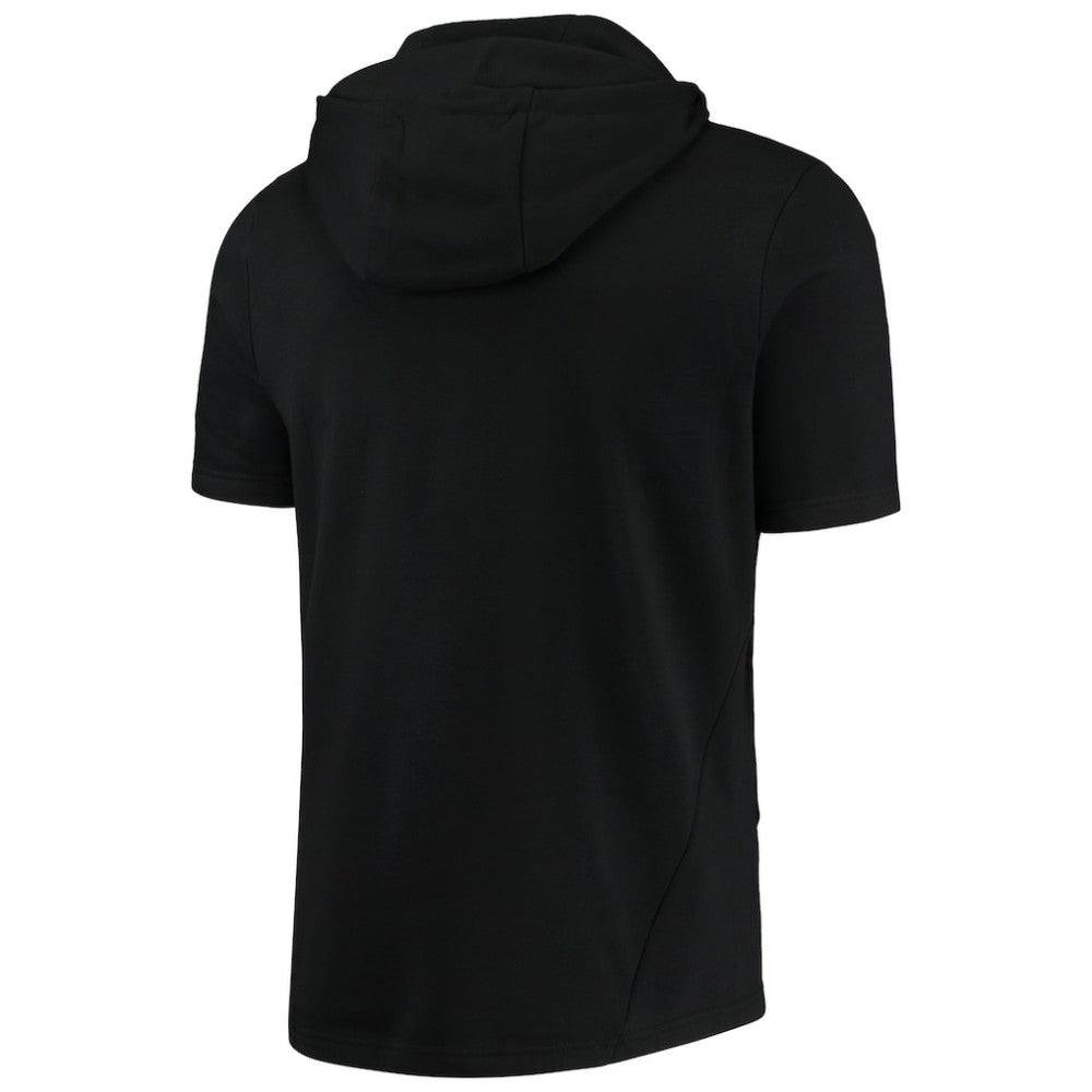 St. Louis Cardinals Levelwear Recruit Short Sleeve Full-Zip Hoodie Jacket Black