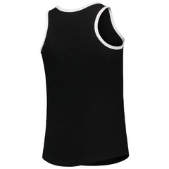 Chicago White Sox Girls Youth Henley Tank Top Black | New Era