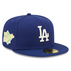 Los Angeles Dodgers 1988 World Series Champions Citrus Pop UV 59FIFTY Fitted Hat Royal | New Era