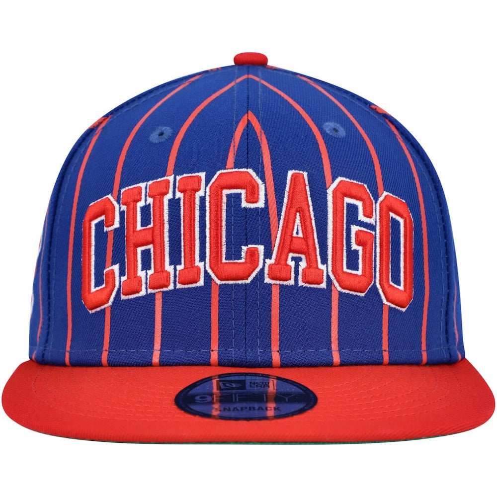 Chicago Cubs City Arch 9FIFTY Snapback Hat Royal/Red | New Era