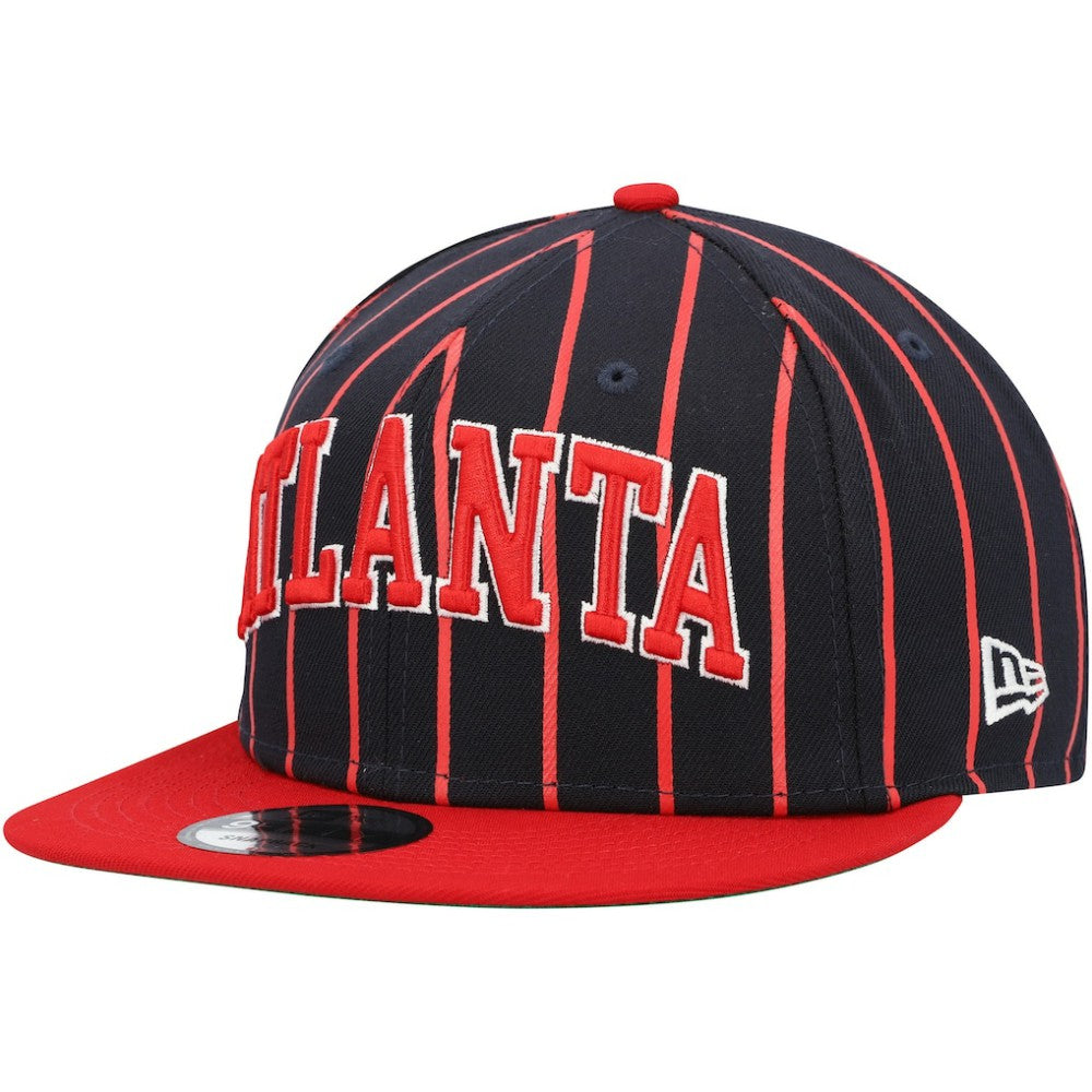 Atlanta Braves City Arch 9FIFTY Snapback Hat Navy/Red | New Era
