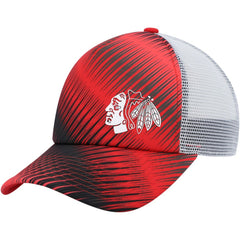 Chicago Blackhawks adidas Women's Graphic Foam Trucker Snapback Hat Red/White