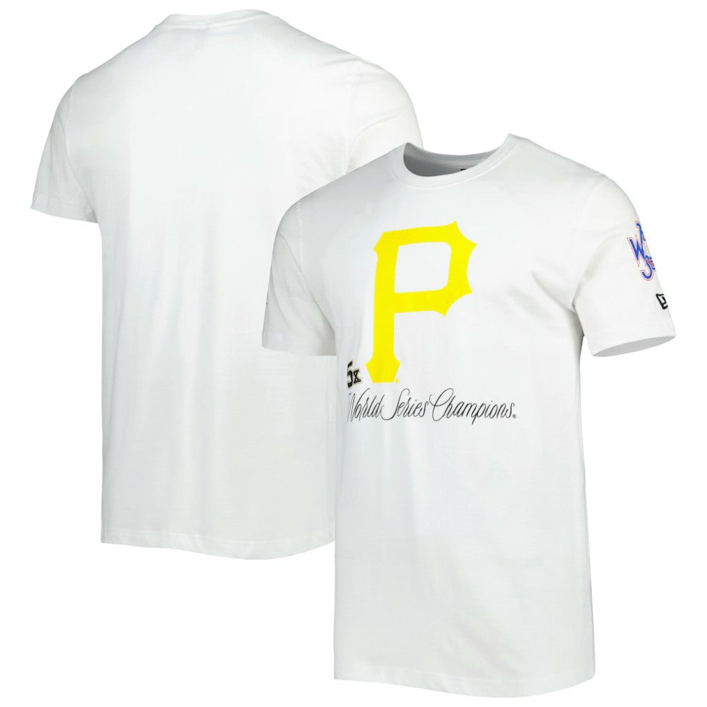 Pittsburgh Pirates Historical Championship T-Shirt White | New Era
