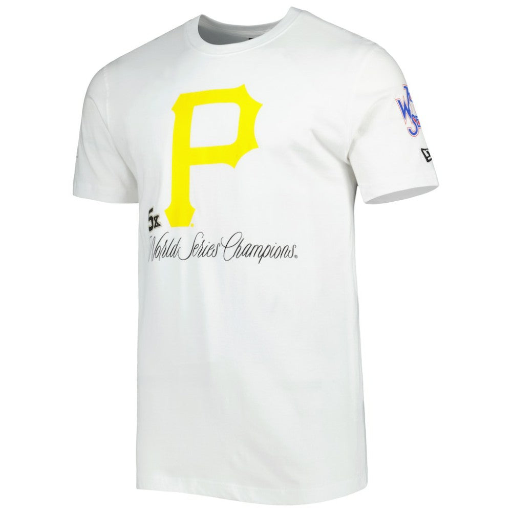 Pittsburgh Pirates Historical Championship T-Shirt White | New Era