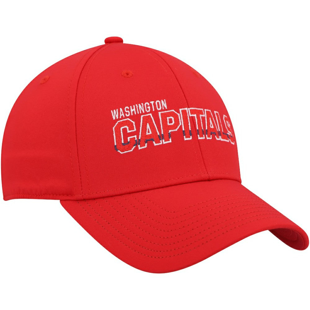 Washington Capitals adidas Team Bar Flex Hat Red