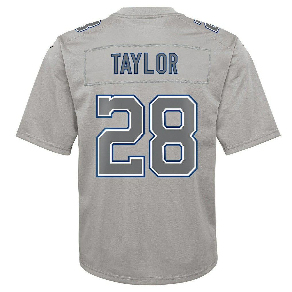 Jonathan Taylor Indianapolis Colts Youth Atmosphere Game Jersey - Gray
