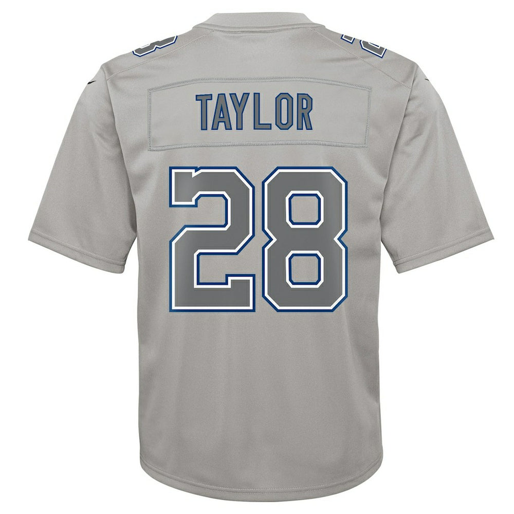 Jonathan Taylor Indianapolis Colts Youth Atmosphere Game Jersey - Gray