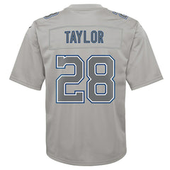Jonathan Taylor Indianapolis Colts Youth Atmosphere Game Jersey - Gray