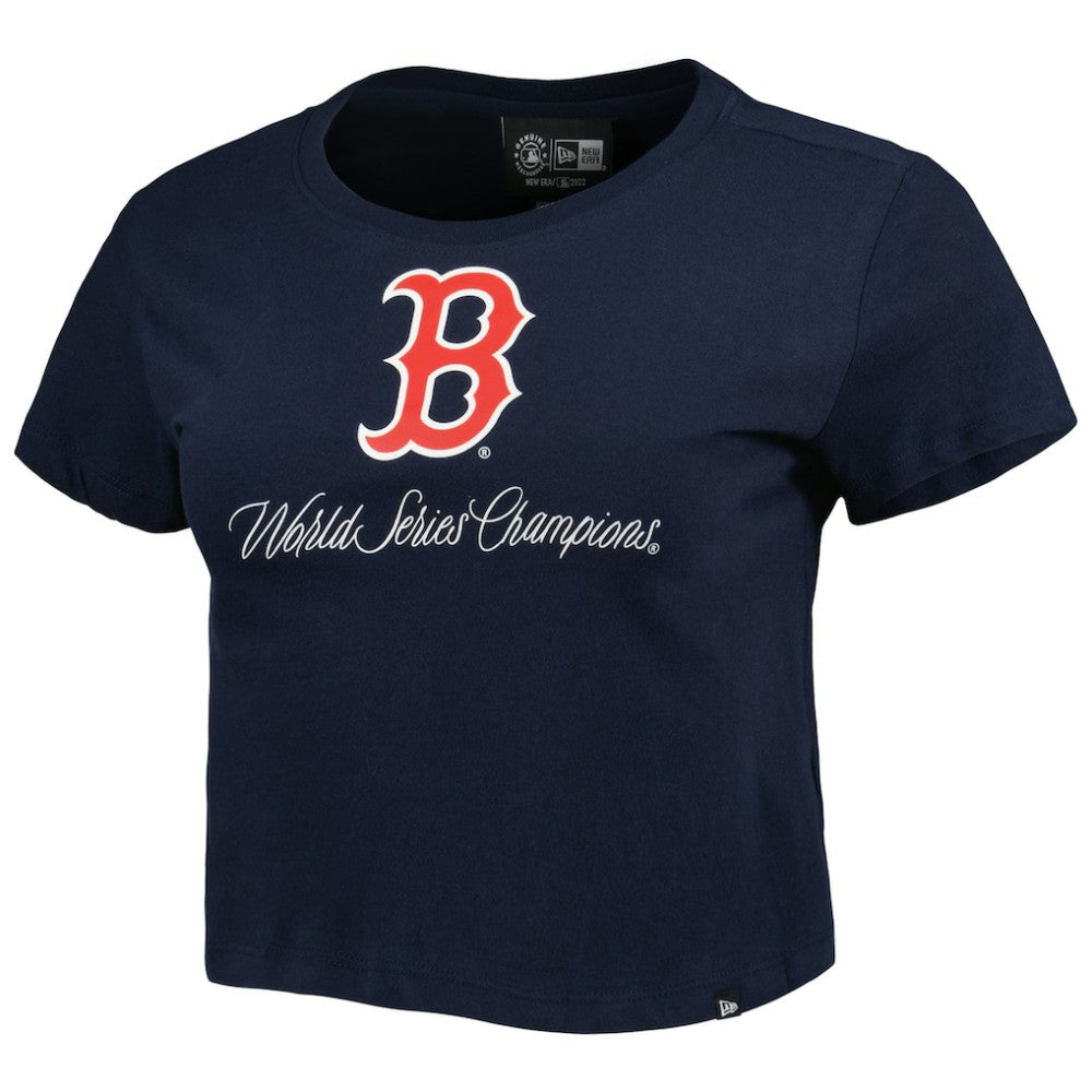 Boston Red Sox Women's Historic Champs T-Shirt Blue | New Era