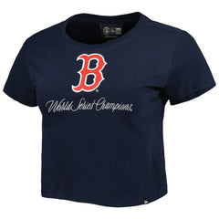 Boston Red Sox Women's Historic Champs T-Shirt Blue | New Era