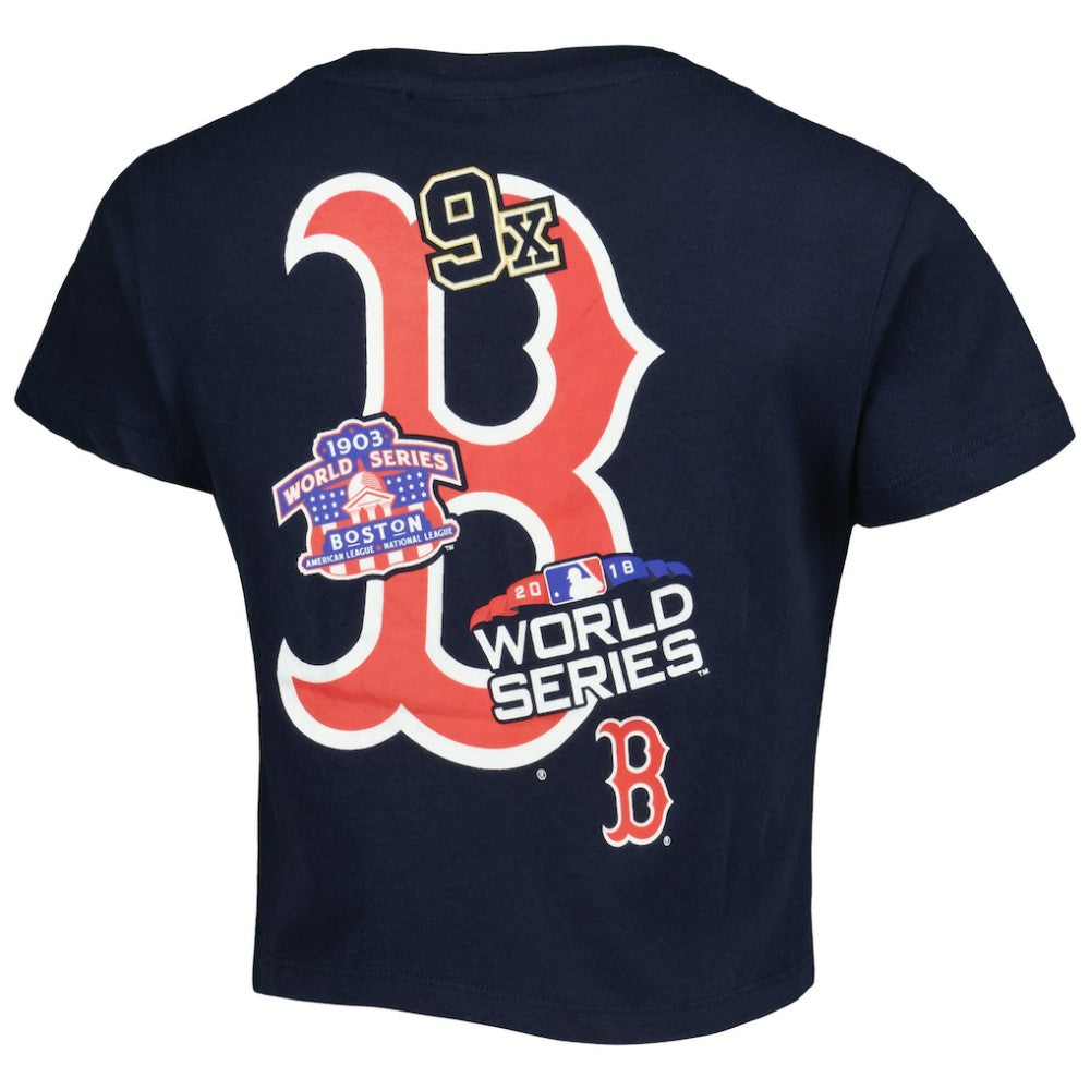 Boston Red Sox Women's Historic Champs T-Shirt Blue | New Era