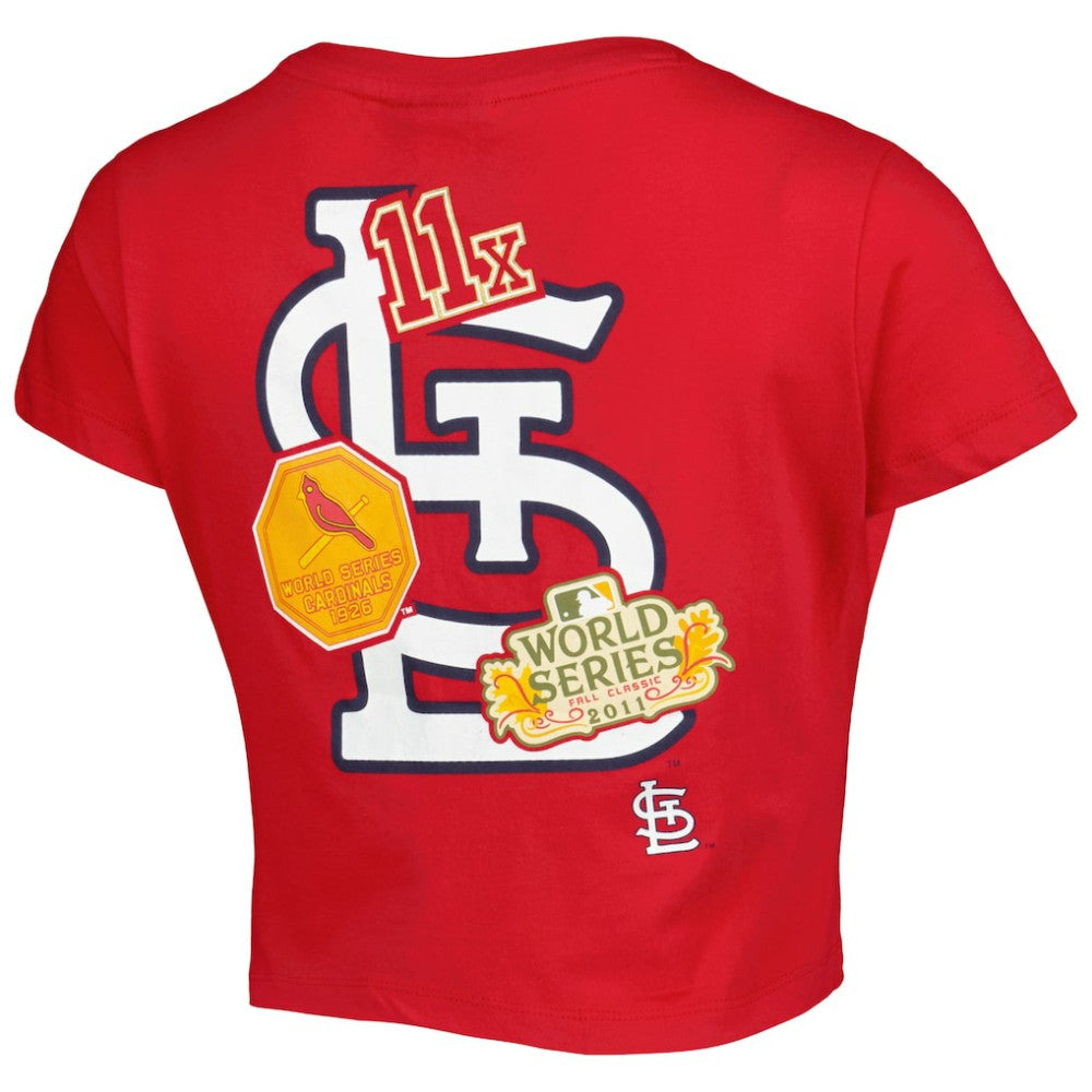 St. Louis Cardinals Women's Historic Champs T-Shirt Red | New Era
