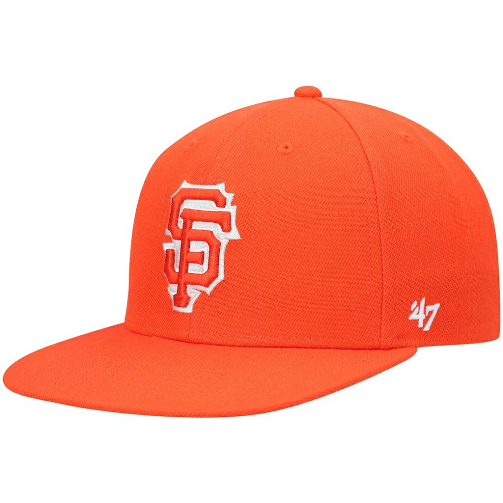 San Francisco Giants 2021 City Connect Captain Snapback Hat Orange | 47 brand