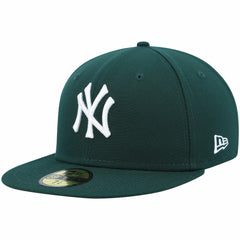 New York Yankees White Logo 59FIFTY Fitted Hat Green | New Era