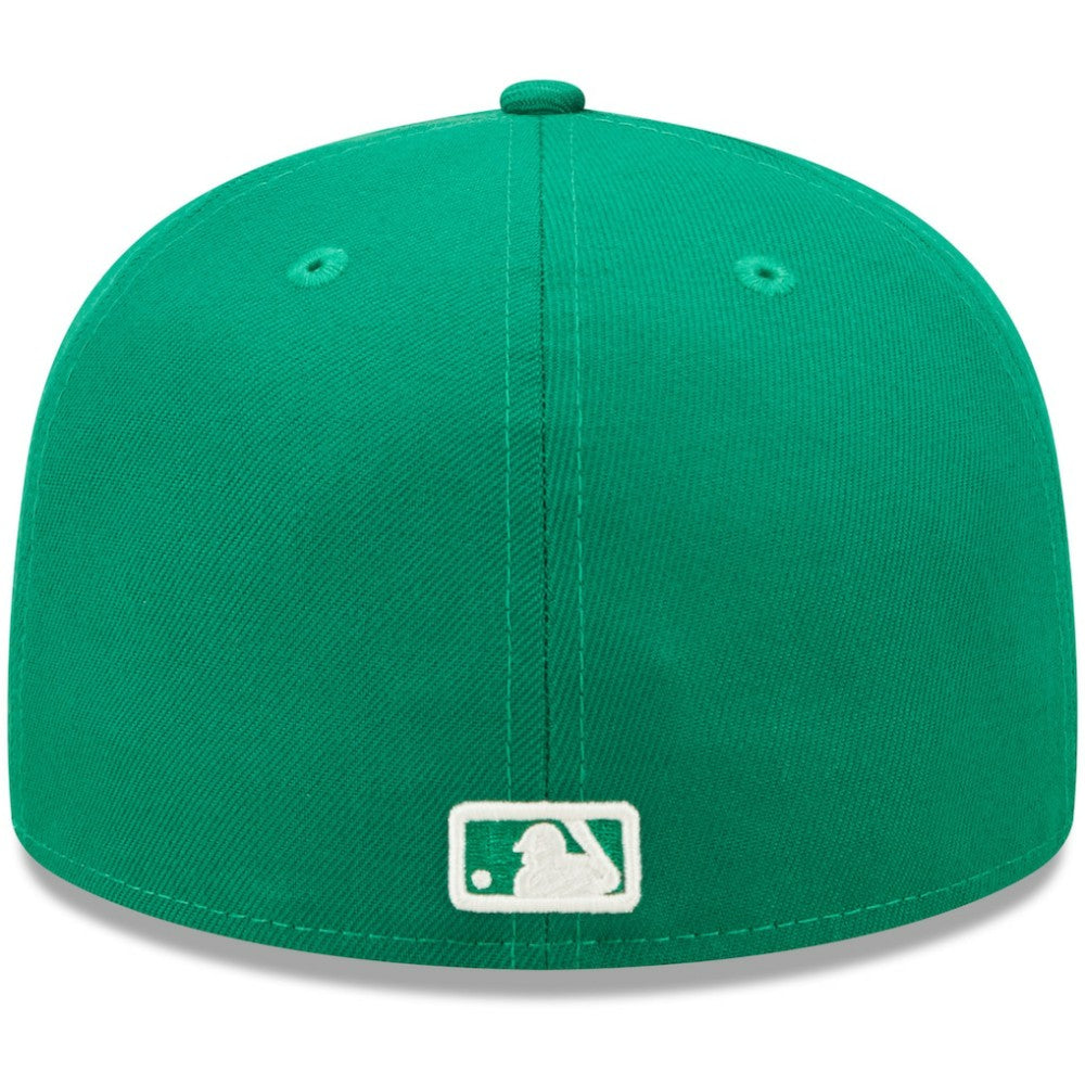 Chicago Cubs White Logo 59FIFTY Fitted Hat Kelly Green | New Era
