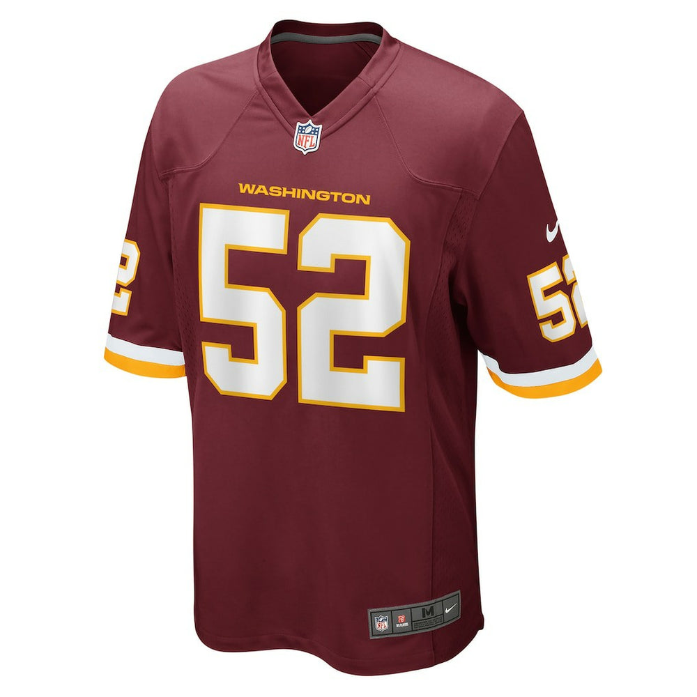 Jamin Davis Washington Football Team Game Jersey - Burgundy