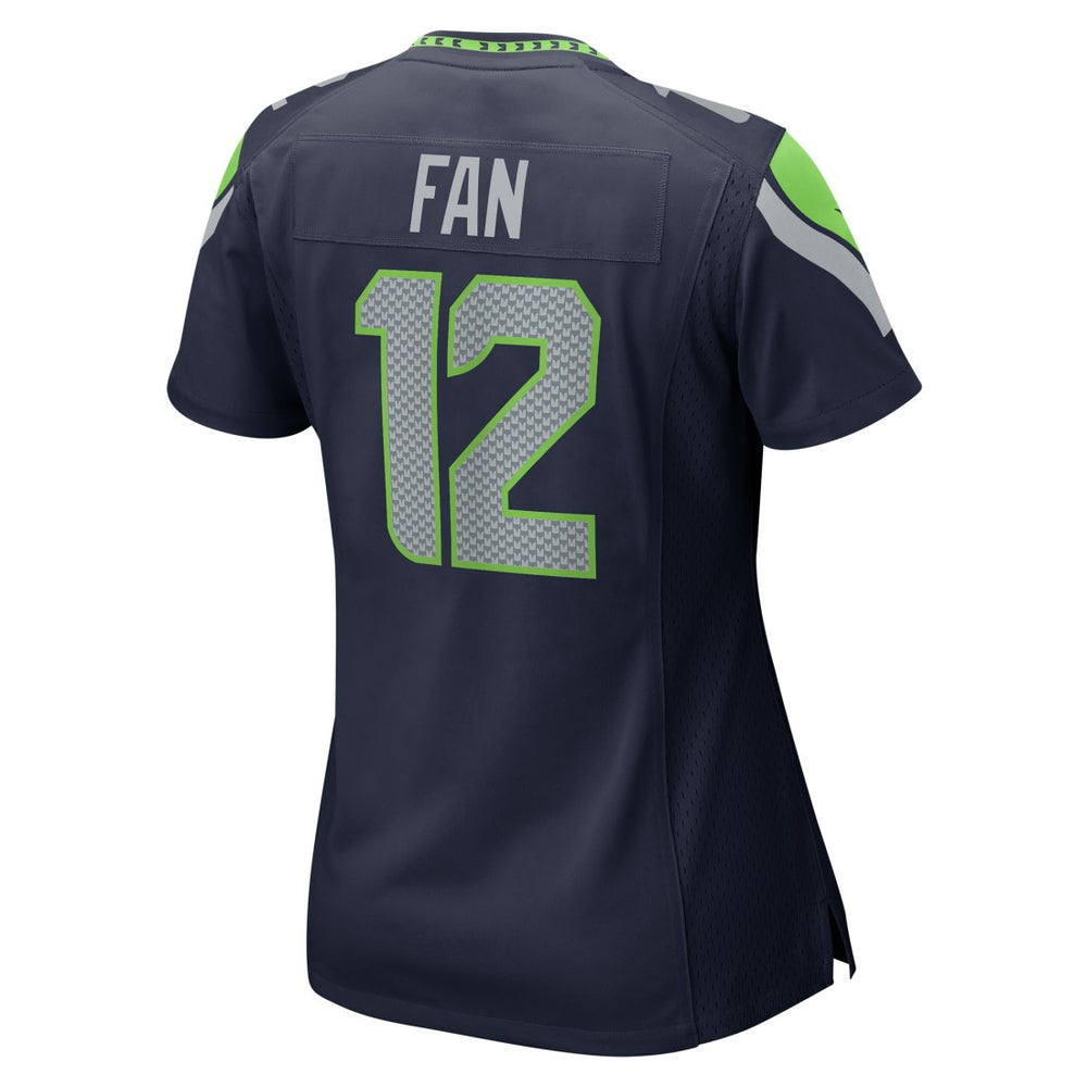 12s Seattle Seahawks Women's Player Jersey - Navy