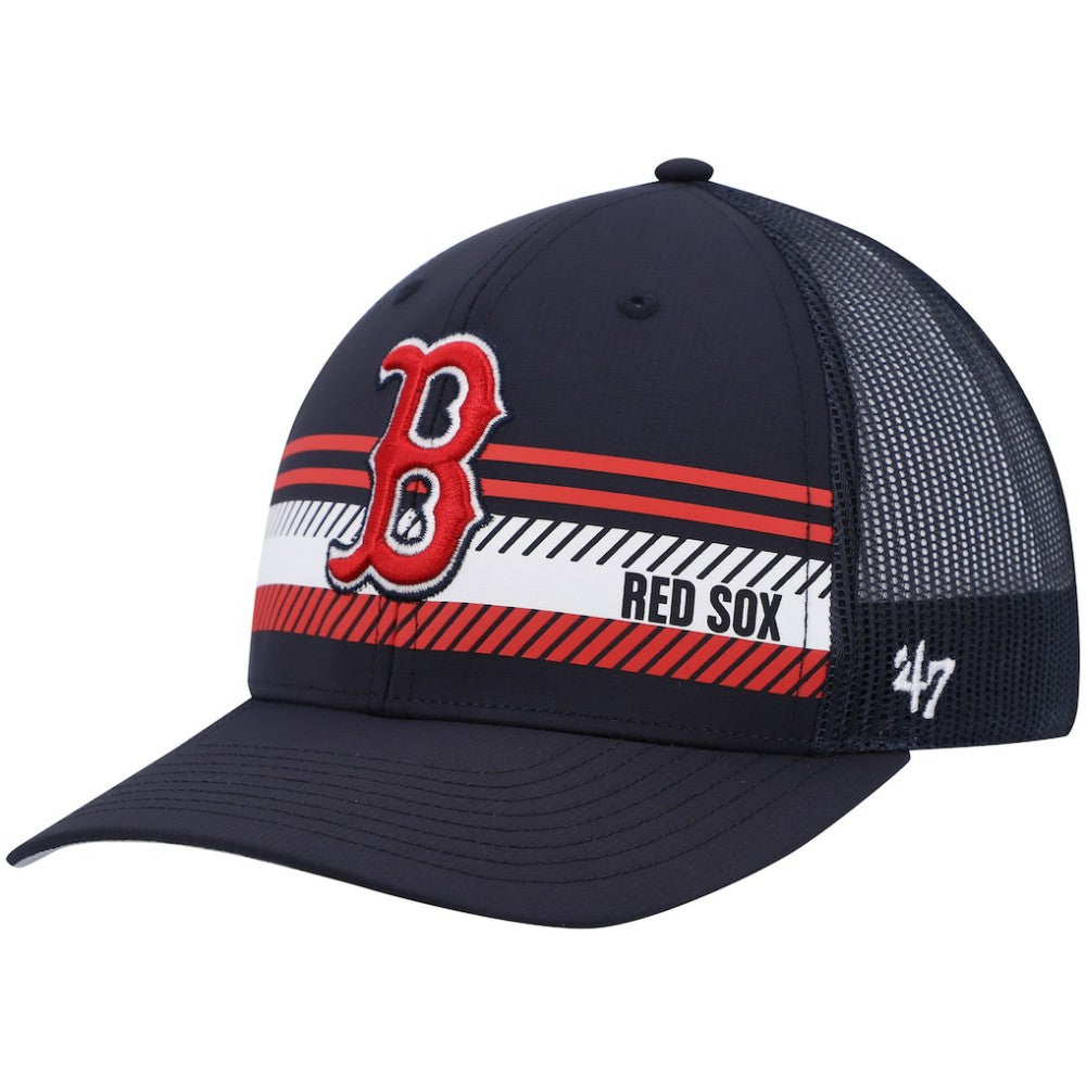 Boston Red Sox Cumberland Trucker Snapback Hat Navy | 47 brand