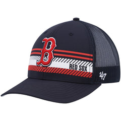 Boston Red Sox Cumberland Trucker Snapback Hat Navy | 47 brand