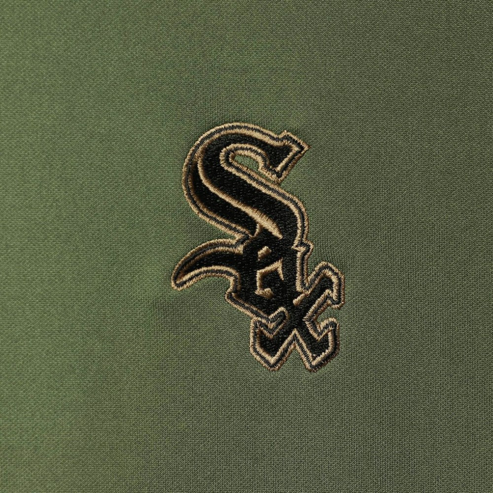 Chicago White Sox Levelwear Delta Pursue Quarter-Zip Jacket Olive