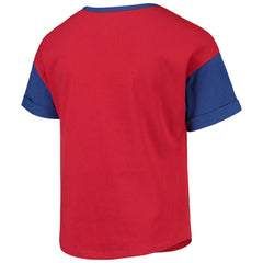 Chicago Cubs Girls Youth Bleachers T-Shirt Red