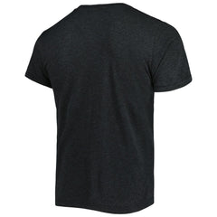 Miami Marlins Homage Hand-Drawn Logo Tri-Blend T-Shirt Charcoal