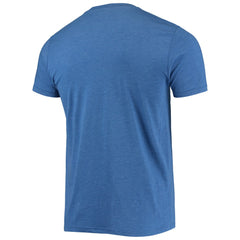 Milwaukee Brewers Homage Hand-Drawn Logo Tri-Blend T-Shirt Royal