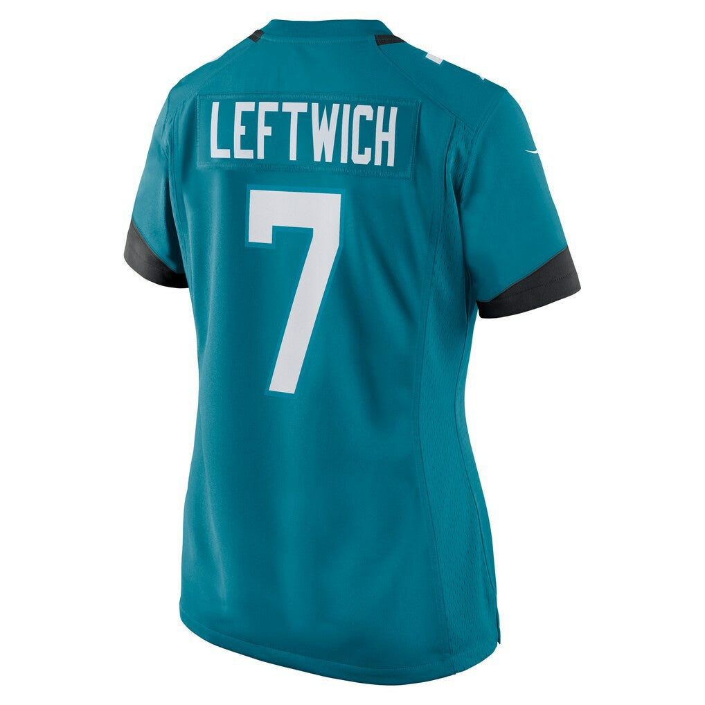 Byron Leftwich Jacksonville Jaguars Women's Retired Player Game Jersey - Teal