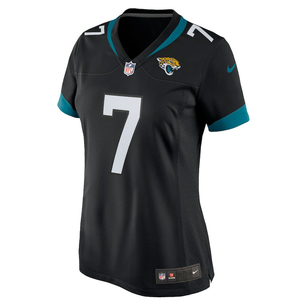 Byron Leftwich Jacksonville Jaguars Women's Alternate Retired Player Game Jersey - Black