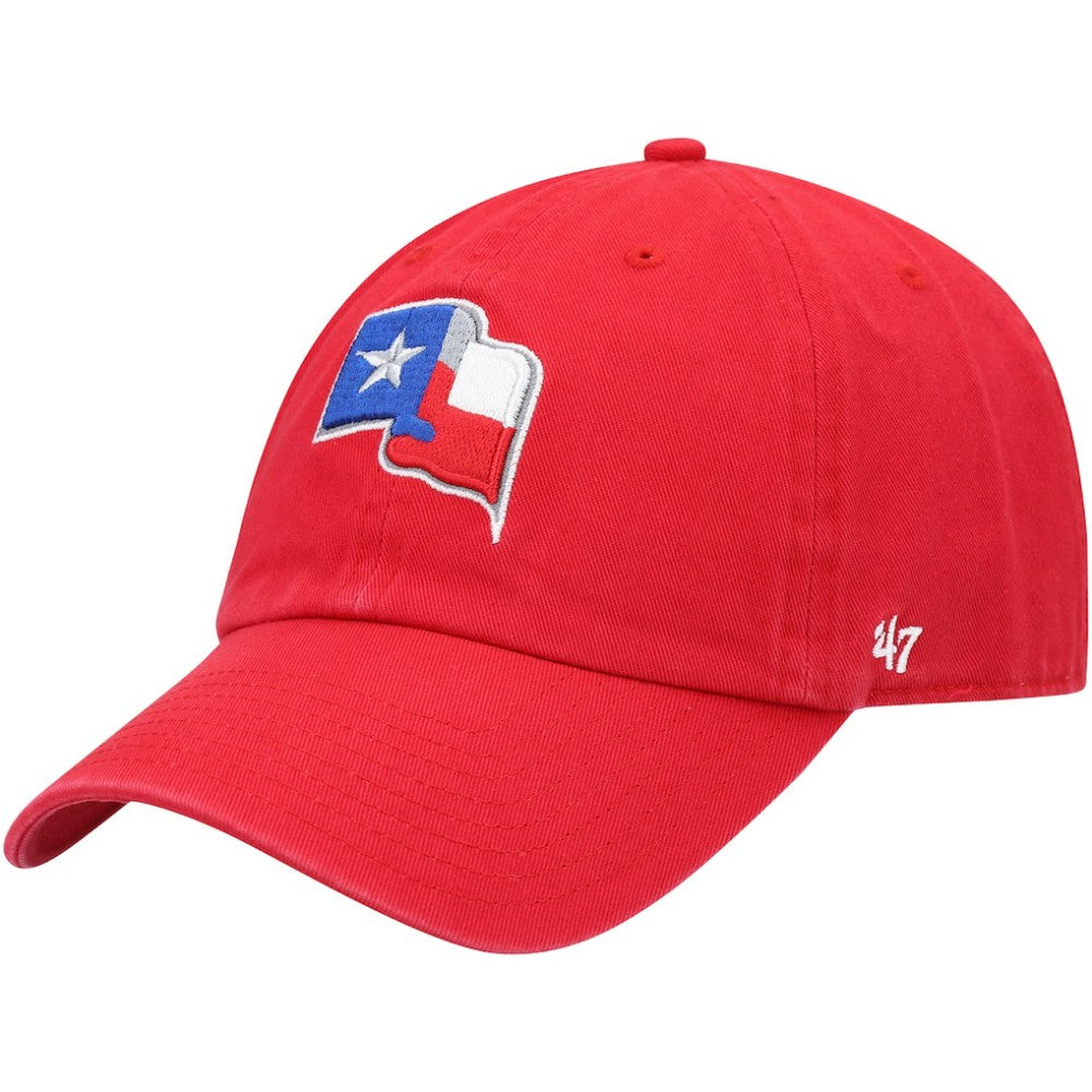 Texas Rangers Clean Up Adjustable Hat Red | 47 brand