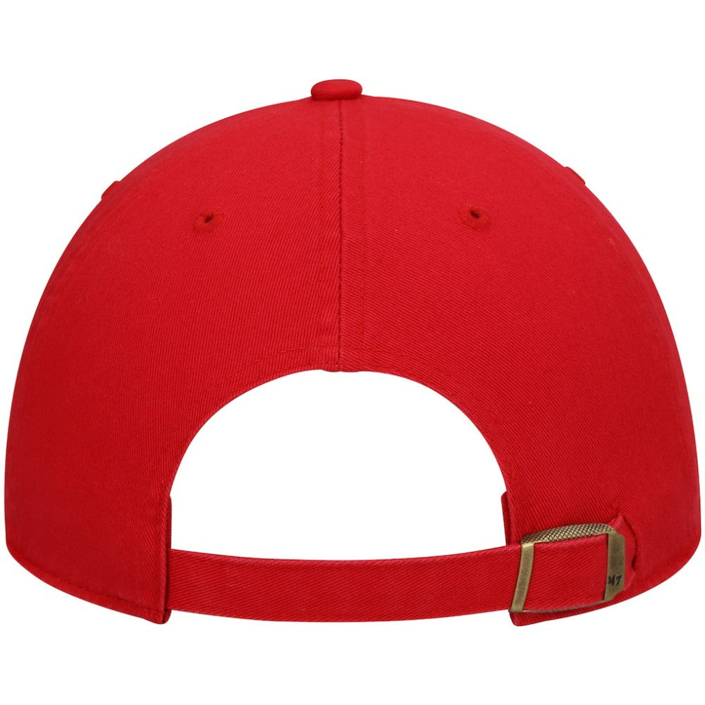Florida Panthers '47 Logo Clean Up Adjustable Hat Red